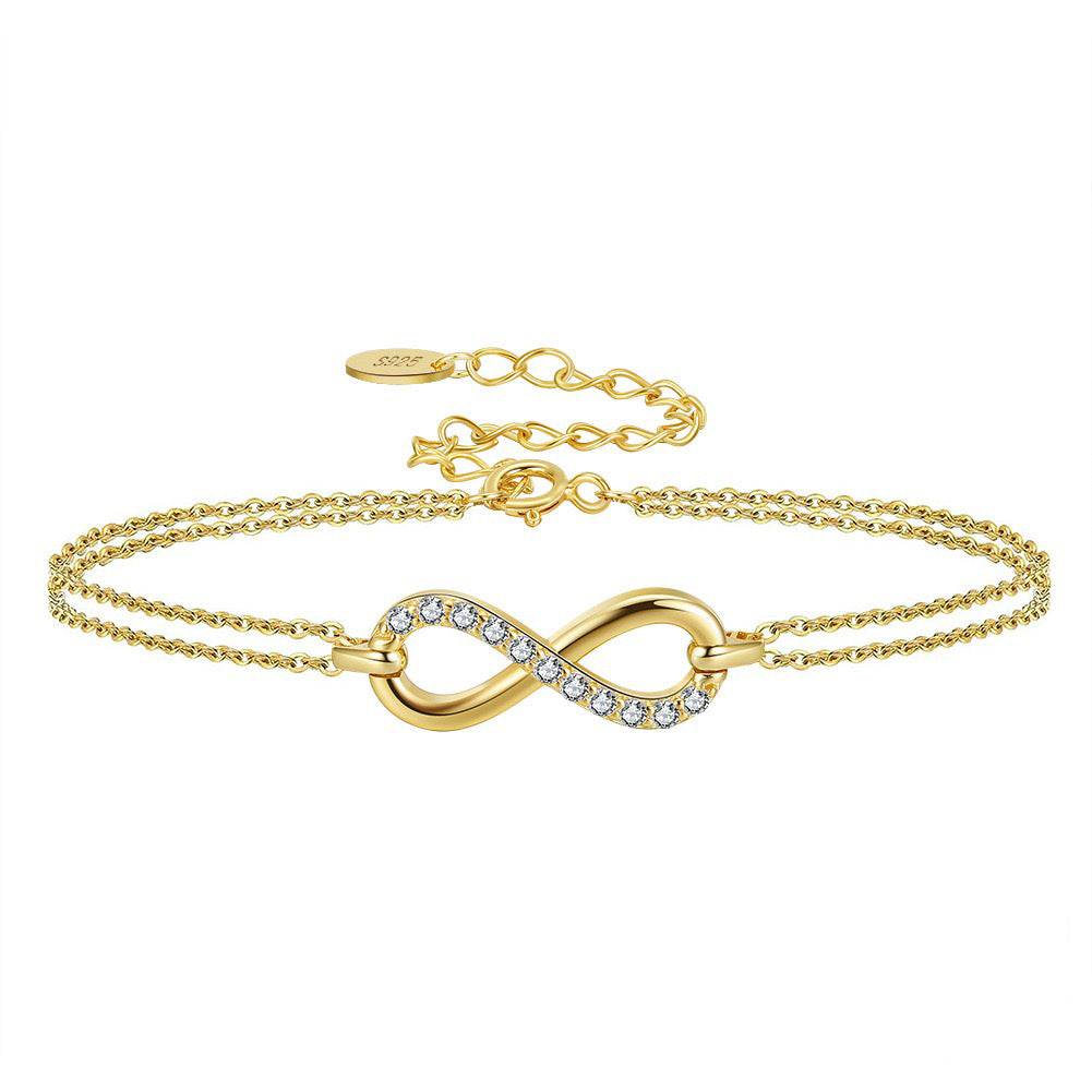 Infinity Gold Bracelet