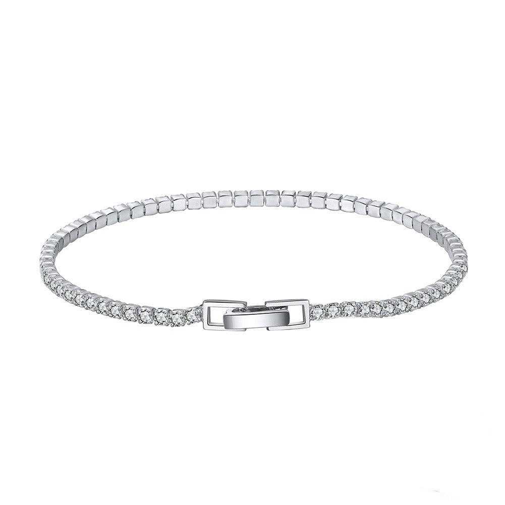 NEW Tennis Bracelet Silver
