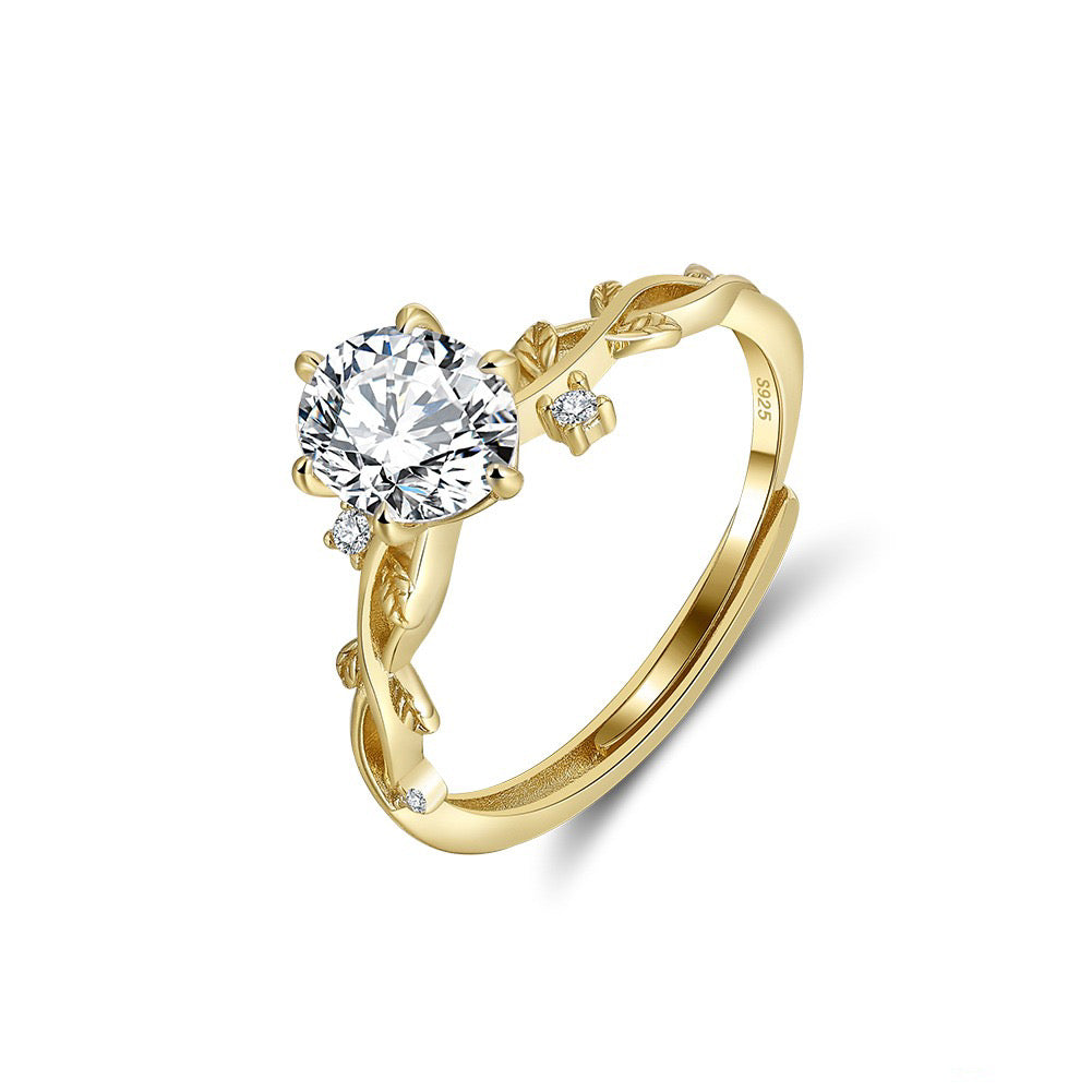Solitaire Ring Gold