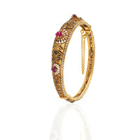 Ruby and Black Zircon Kara