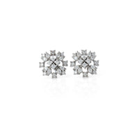 Moissanite Ear Studs 