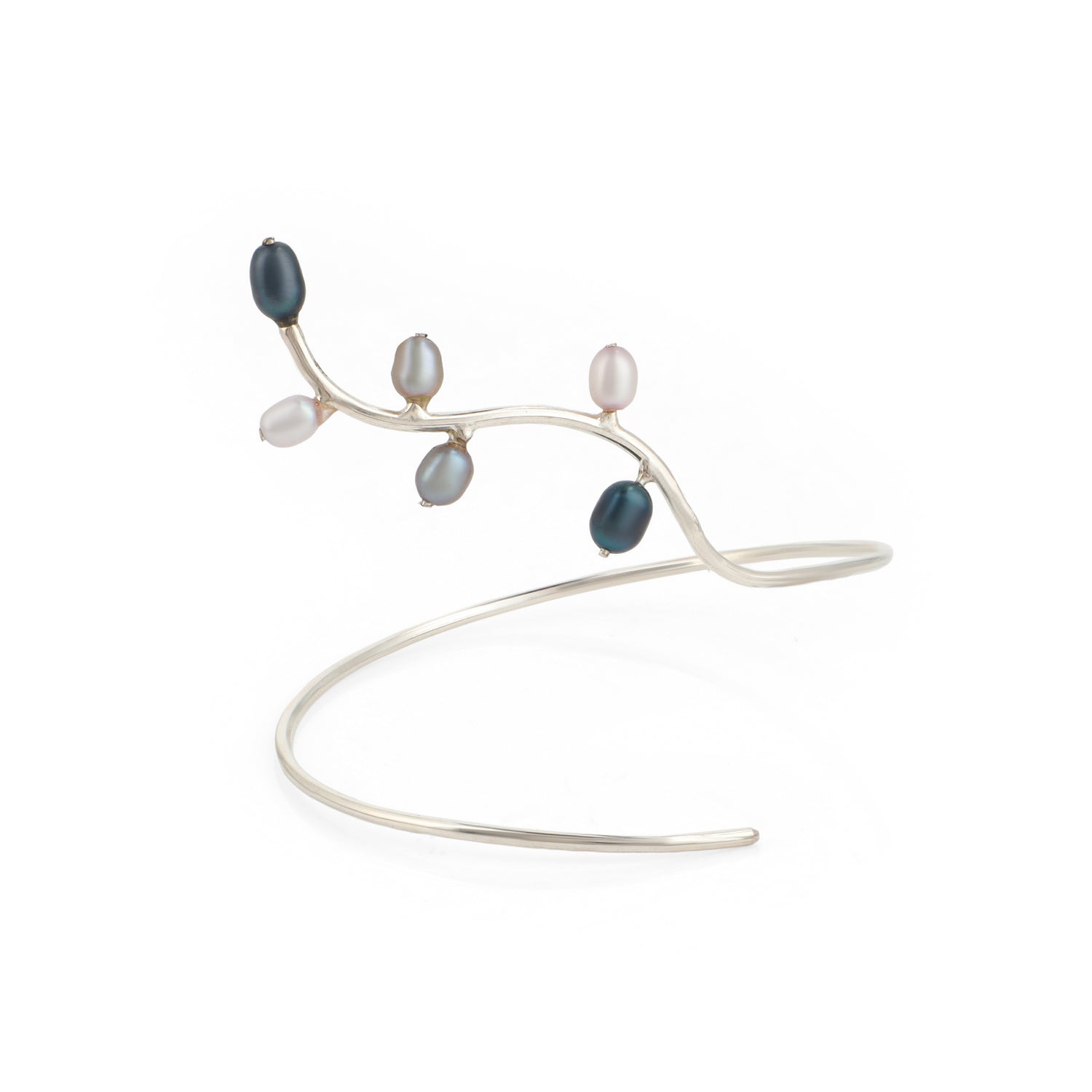 Multi Pearl Dewdrop Wristcuff 