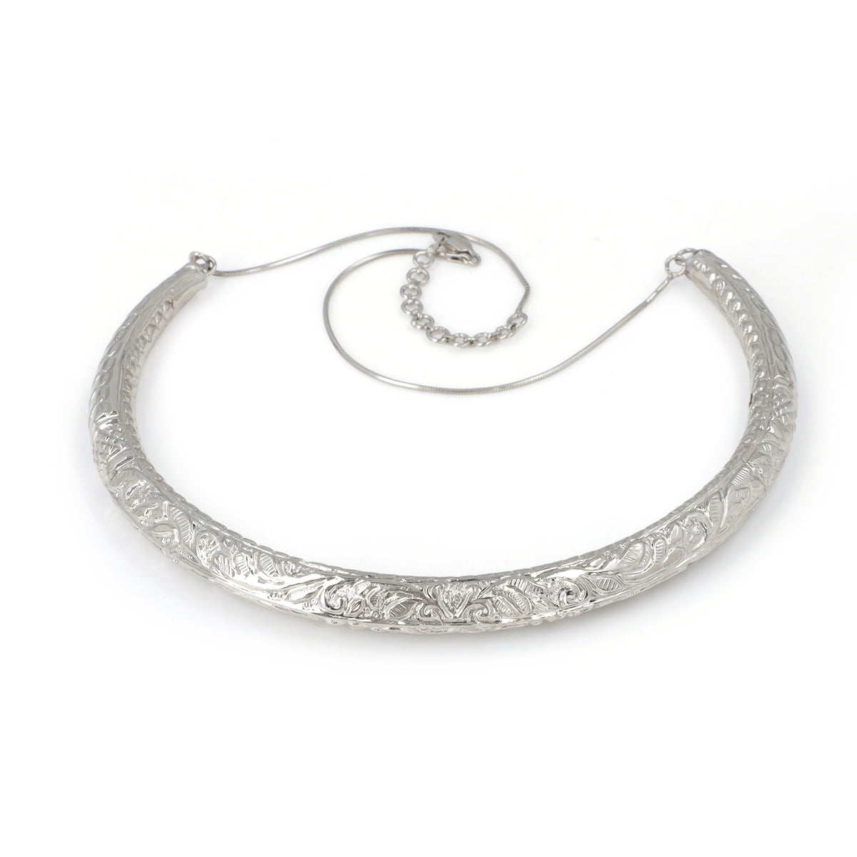 Silver Vintage Choker 