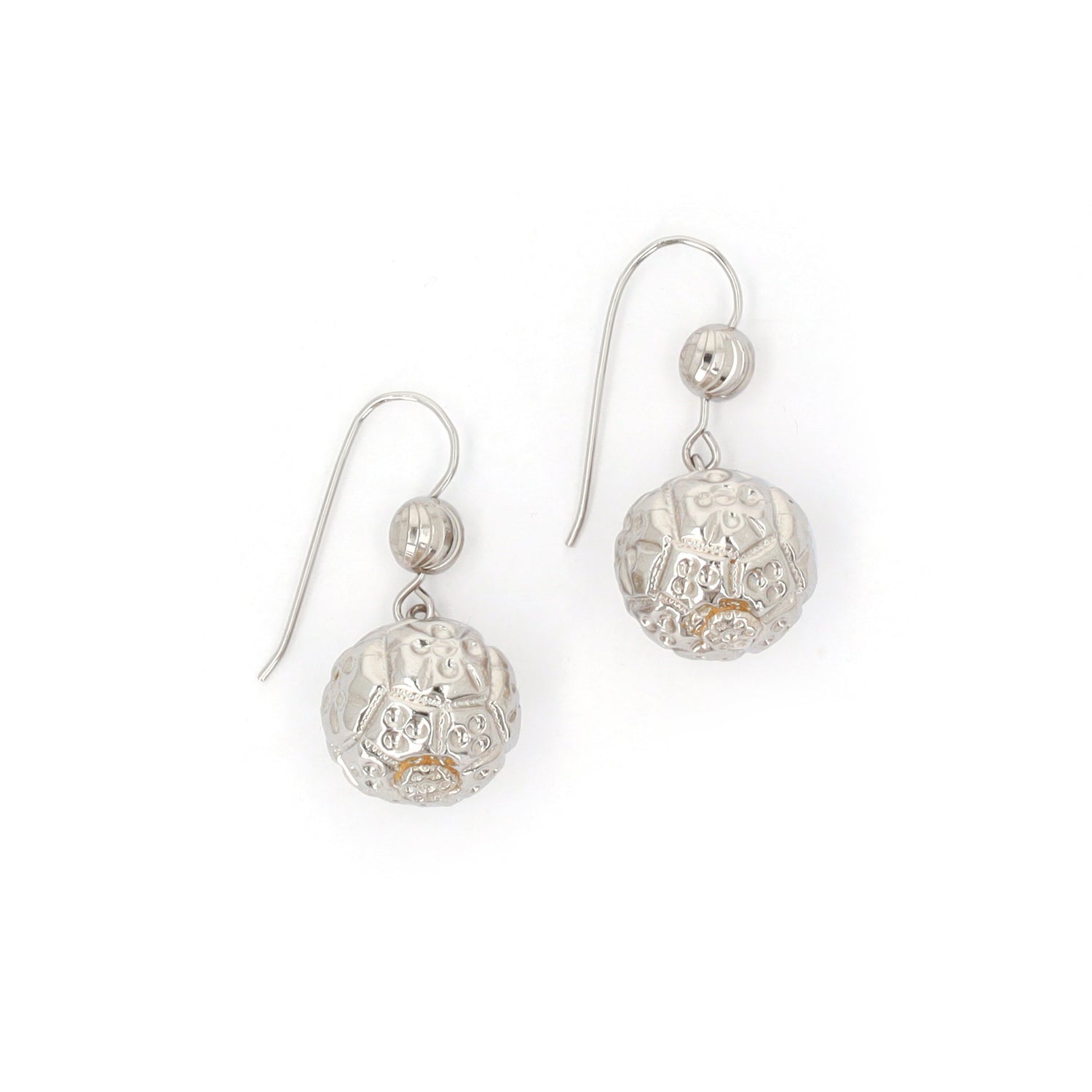 Silver Vintage Hook Earrings 